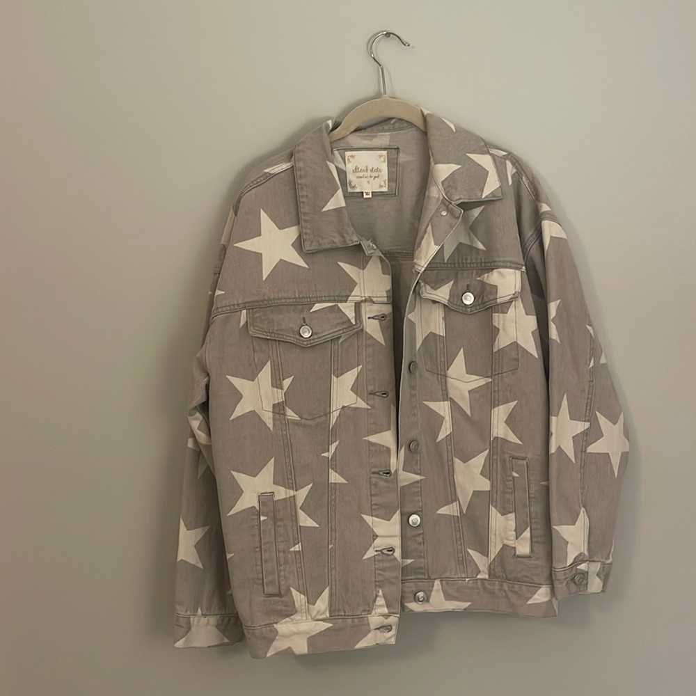 Altar’d State Star Denim Jacket
